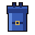 blue backpack