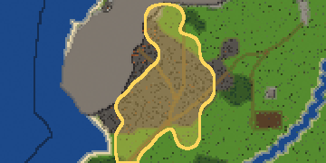 The burned forest