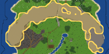 The mountain tops